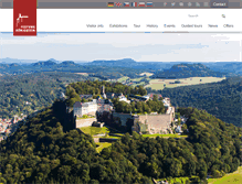 Tablet Screenshot of festung-koenigstein.de